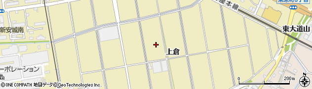 愛知県安城市今池町周辺の地図