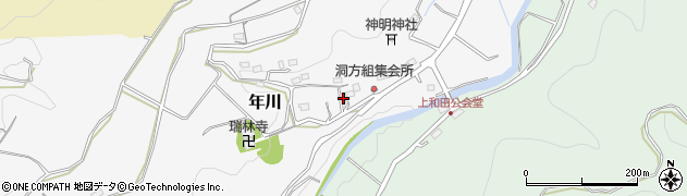 静岡県伊豆市年川703周辺の地図