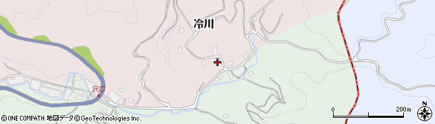 静岡県伊豆市冷川1853周辺の地図