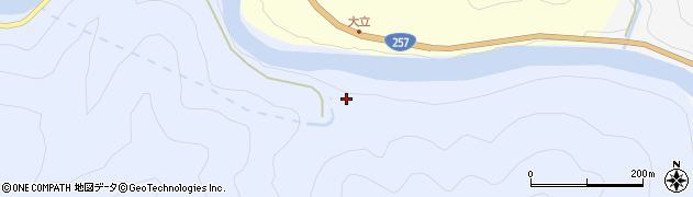 愛知県新城市布里（厚ノ久保）周辺の地図