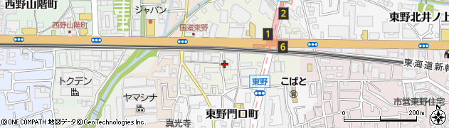 京和タクシー株式会社　第二営業所周辺の地図