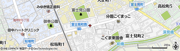 富士見町4丁目周辺の地図
