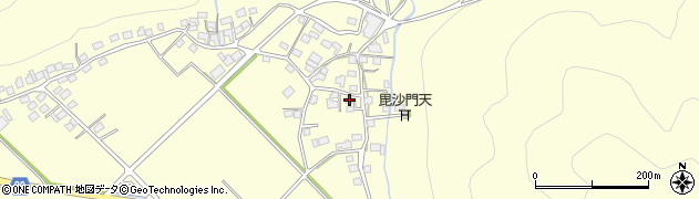 兵庫県宍粟市山崎町川戸150周辺の地図