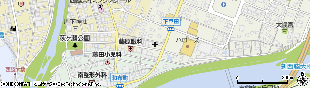 ポーラザビューティ西脇店周辺の地図