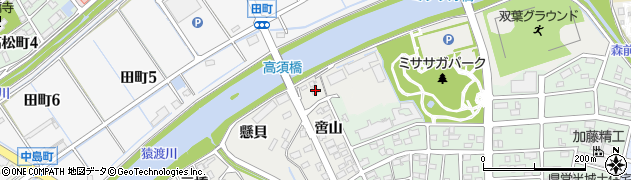 愛知県刈谷市高須町懸貝22周辺の地図