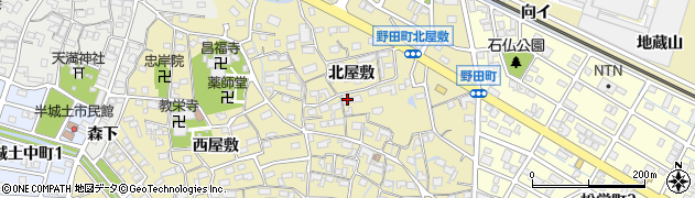 愛知県刈谷市野田町北屋敷48周辺の地図