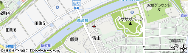愛知県刈谷市高須町懸貝23周辺の地図