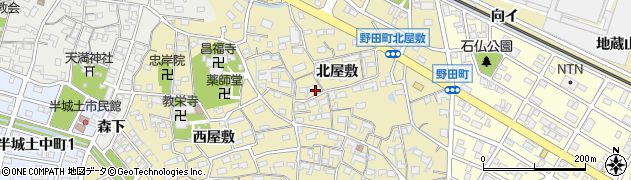 愛知県刈谷市野田町北屋敷59周辺の地図
