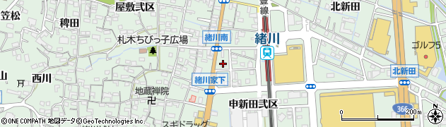 緒川不動産周辺の地図