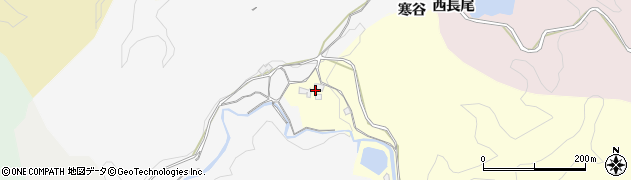 京都府亀岡市篠町篠寒谷周辺の地図