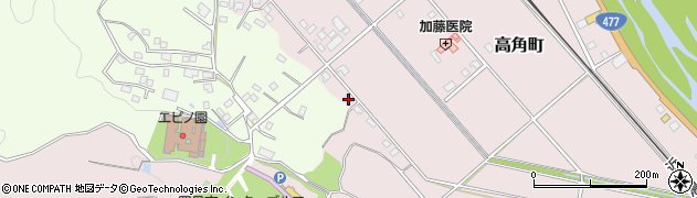 三重県四日市市高角町2769-2周辺の地図
