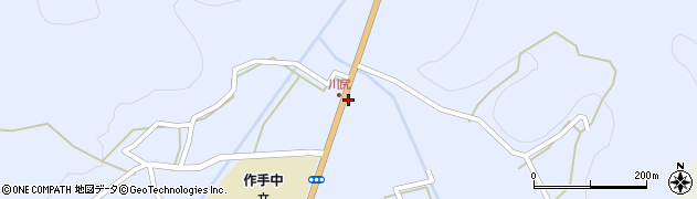 愛知県新城市作手高里（榎田）周辺の地図
