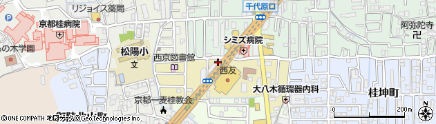 京都府京都市西京区山田大吉見町15周辺の地図