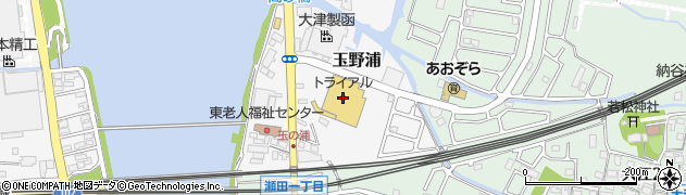 スーパーセンタートライアル滋賀大津店周辺の地図