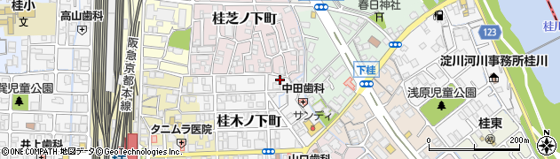 京都府京都市西京区桂木ノ下町39周辺の地図
