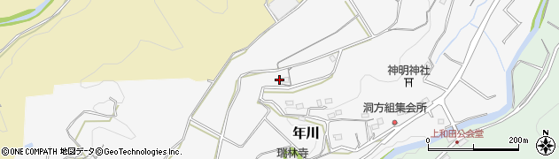 静岡県伊豆市年川1150周辺の地図