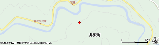 愛知県岡崎市井沢町（榎平）周辺の地図