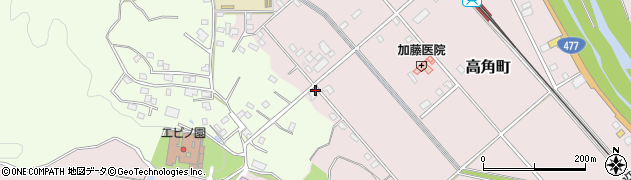 三重県四日市市高角町2769周辺の地図
