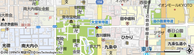 南警察署東寺前交番周辺の地図