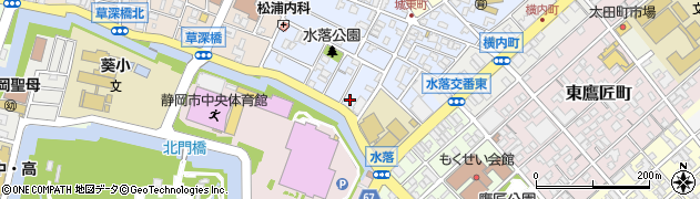 テクトロン　静岡支店周辺の地図