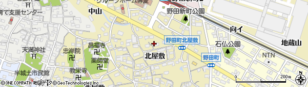 愛知県刈谷市野田町北屋敷140周辺の地図