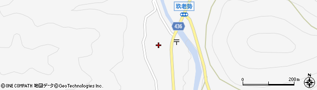 愛知県新城市玖老勢（正婦）周辺の地図