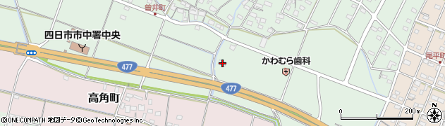 三重県四日市市曽井町78周辺の地図