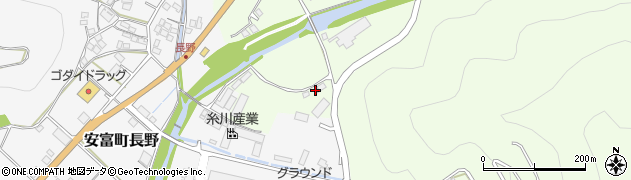 兵庫県姫路市安富町安志1271周辺の地図