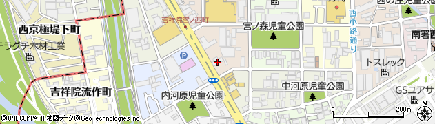 京都府京都市南区吉祥院宮ノ西町34周辺の地図
