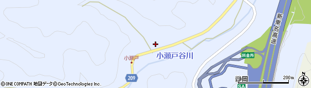 静岡県静岡市葵区小瀬戸1616周辺の地図