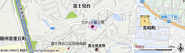 大津市富士見市民温水プール（スポック富士見）周辺の地図