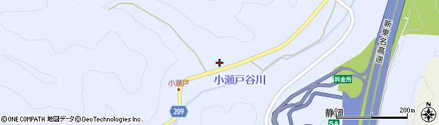 静岡県静岡市葵区小瀬戸1615周辺の地図