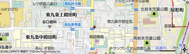 京都府京都市南区東九条東山王町7周辺の地図