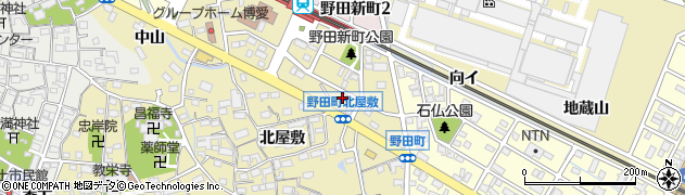 愛知県刈谷市野田町北屋敷129周辺の地図
