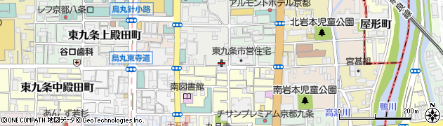 京都府京都市南区東九条東山王町1周辺の地図