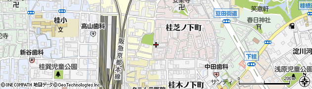 京都府京都市西京区桂芝ノ下町37周辺の地図