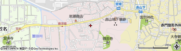千葉県館山市宮城283周辺の地図