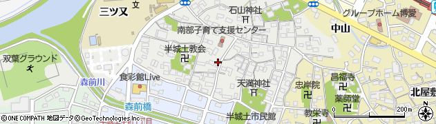 愛知県刈谷市半城土町西裏67周辺の地図