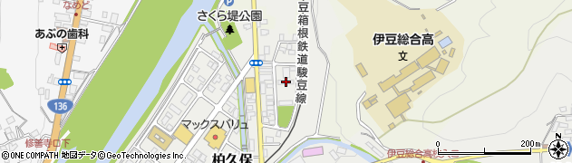 静岡県伊豆市柏久保1409周辺の地図