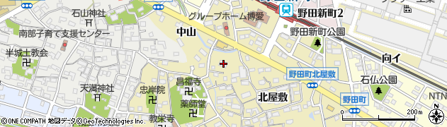 愛知県刈谷市野田町北屋敷159周辺の地図
