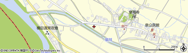 滋賀県甲賀市水口町泉280周辺の地図