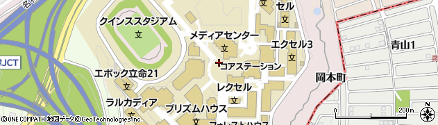 滋賀県草津市野路東周辺の地図