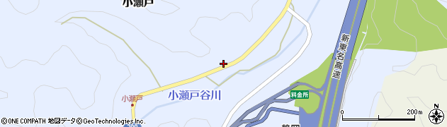 静岡県静岡市葵区小瀬戸1590周辺の地図