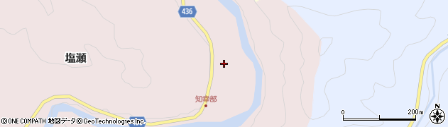 愛知県新城市塩瀬（知幸部）周辺の地図