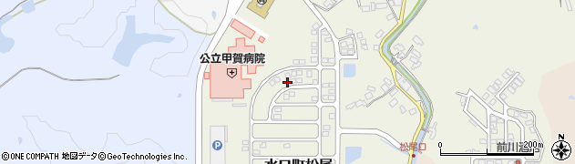 滋賀県甲賀市水口町松尾1003周辺の地図