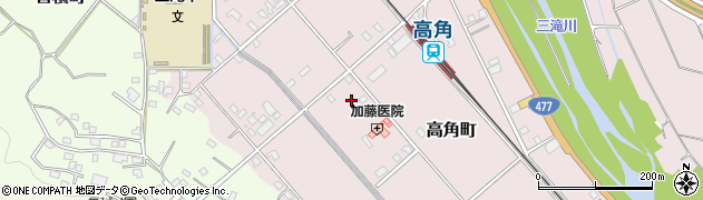 三重県四日市市高角町2729周辺の地図