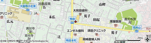 岡崎市役所学区市民ホーム　大樹寺学区市民ホーム周辺の地図