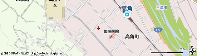三重県四日市市高角町2726周辺の地図