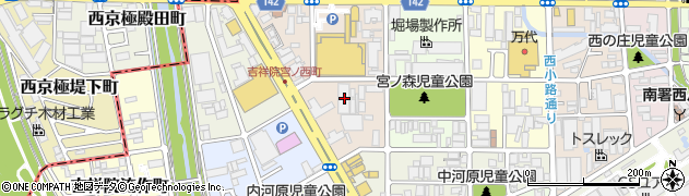 京都府京都市南区吉祥院宮ノ西町29周辺の地図