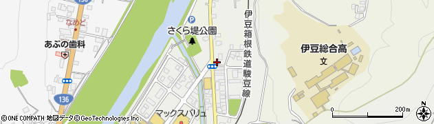 静岡県伊豆市柏久保1425周辺の地図